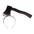 thumbnail image 1 of Terror De Halloween Scary Bloody Axe Prop Hairbands Wearings Para La Cabeza Halloween Cosplay Zombie Props Guardurnaity HA044830-03, 1 of 6
