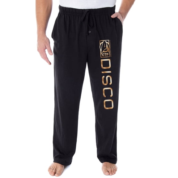 Star Trek Discovery Men's CTP DISCO Command Training Program Pajama Pants