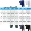 thumbnail image 3 of Frnrwgo Mens 2 Piece Lounge Set Solid Color Short Sleeve T Shirt and Drawstring Jogger Pants Soft Breathable Lightweight Casual Outfits, 3 of 5
