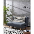 thumbnail image 3 of Grey Ombre Marble Pillow Covers King Size, Abstract Modern Art Soft Bed Throw Pillowcases Breathable Cooling Long Lumbar Body Pillow Sham Cover for Bed Sofa 20''x40'', 3 of 7