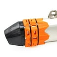 thumbnail image 4 of Silenciador de universal para motocicleta, de silenciador, cubierta a resistente al calor, naranja, 38,,5x11 cm Macarena protector de escape de motocicleta, 4 of 6