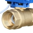 thumbnail image 7 of U. S. Solid IP65 Motorized Ball Valve with Hand Wheel 1 in NPT Standard Port Brass AC/DC 9-24V 3 Wire 1 Way Wiring Blue Casing, 7 of 7
