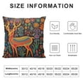 thumbnail image 5 of Nawypu Pack of Throw Pillow Cover Mexican Huichol Mayan Tribal Art Boho Throw Pillow Case Soft Decorative Home Decor Living Room Cushion Cover for Bed Couch Car, 5 of 5