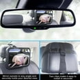 thumbnail image 6 of Baby Car Mirror for Rear Facing Infant, Shatterproof & Crash Tested, Extra Wide Clear View, 360° Adjustable, Easy Install, Fits Most Vehicles, 6 of 6