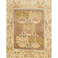 thumbnail image 1 of Ahgly Company Indoor Rectangle Abstract Orange Abstract Area Rugs, 7' x 9', 1 of 6