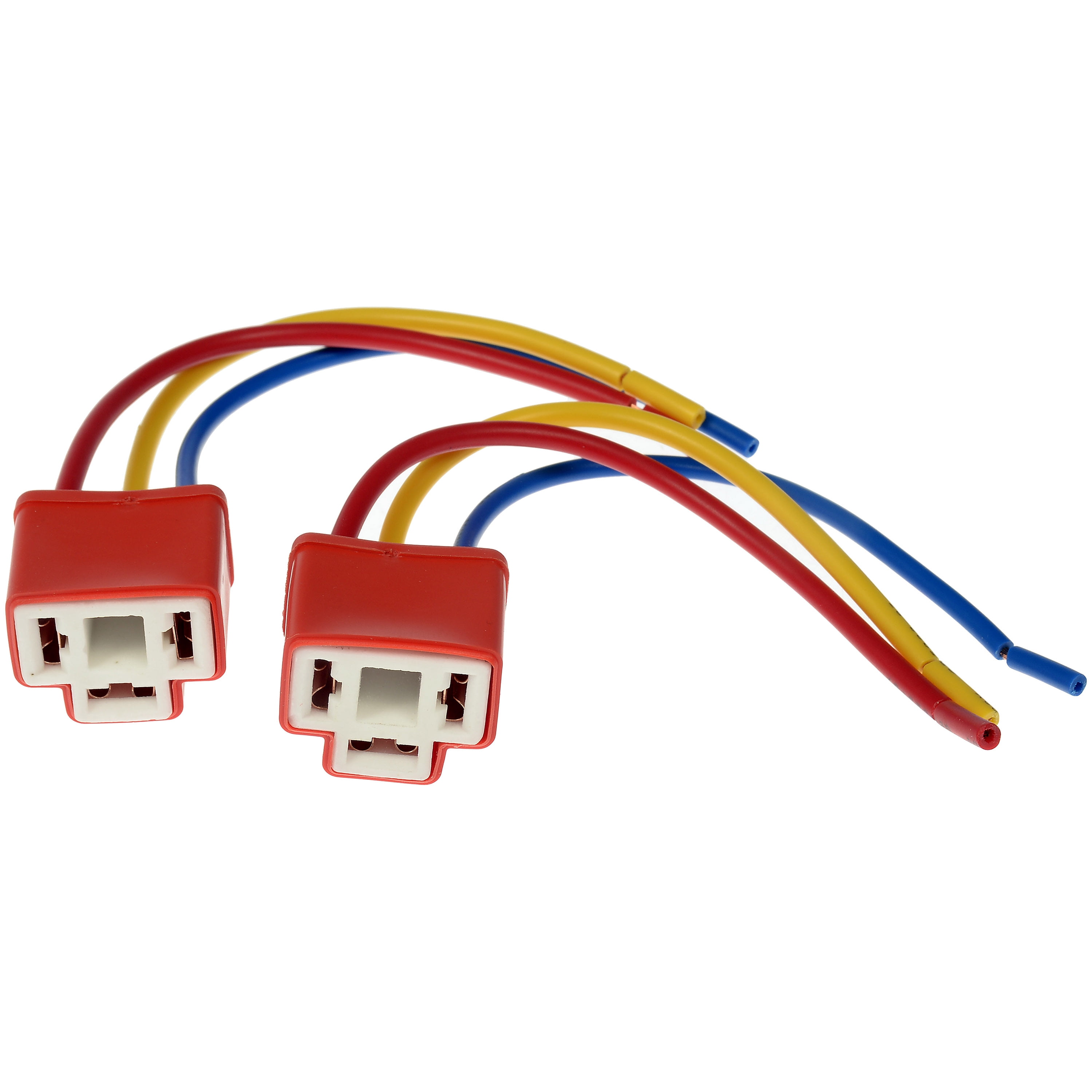 Dorman HELP 3-Wire Ceramic Headlight Socket, Pack of 2, Automotive Pigtails & Sockets