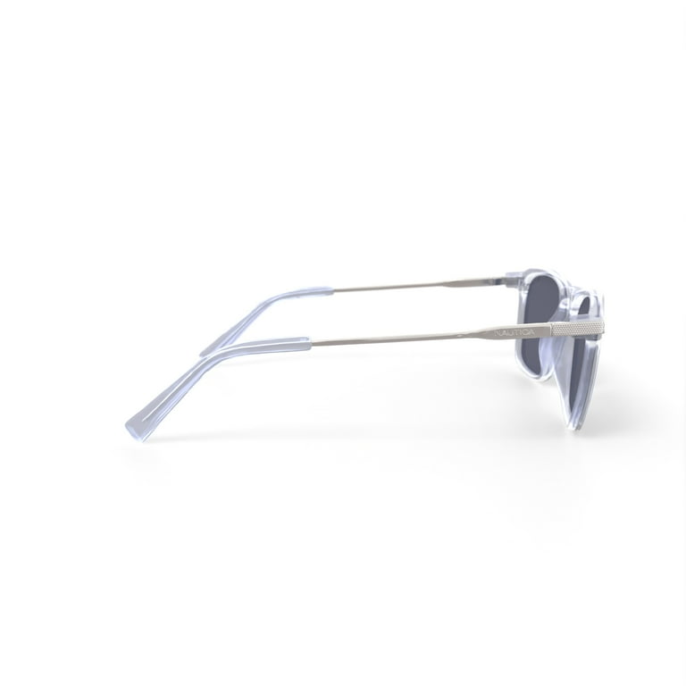 Nautica Men's Rx'able Sport Sunglasses, N9202S, Crystal, 54-18-145