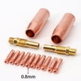 thumbnail image 1 of 14 Pcs MIG Soudure pour Buse de Diffuseur de Gaz 100L pour M3 0.6mm-1.2mm, 1 of 4