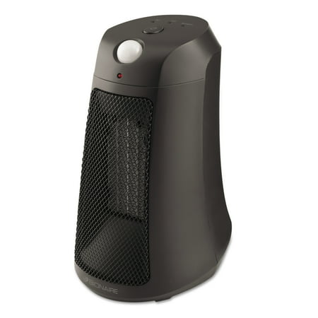 Bionaire Ceramic Office Heater with Motion Sensor, 800W, Black