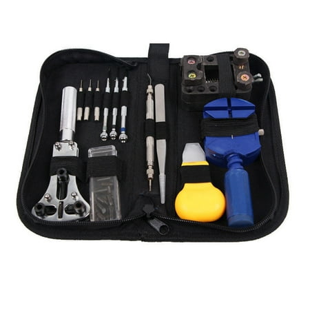 huaai tool bag tools kit home watch disassembly set tool 30pcs watch tools & home improvement black