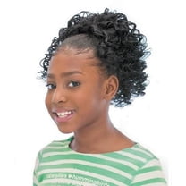 Shake Go Drawstrig Poytail for Kids #2 Dark Brow