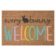 thumbnail image 2 of decorative Easter Bunny Entry Mat, Durable Non-Slip Floor Cover with Vibrant Lettering, Perfect for Outdoor Welcome Signs for Porch, Easter Front Door decorations, and Sprucing Up, 2 of 3