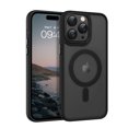 thumbnail image 1 of DOMAVER iPhone 15 Pro Max Étui 6,7 Pouces, Compatible MagSafe, Étui de Protection Translucide Mate Antichoc, Noir, 1 of 8