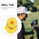 thumbnail image 3 of unbranded Clip Para De Golf Color Amarillo Con Floral Para Uso En Y Actividades, 3 of 6