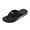 Black, variant on Arch Support Flip Flops for Women, Orthotic Thong Sandals with Yoga Mat Cushion and Contoured Midsole, Slip On Summer Beach Walking Sandals, Lightweight Indoor Outdoor Pink 38