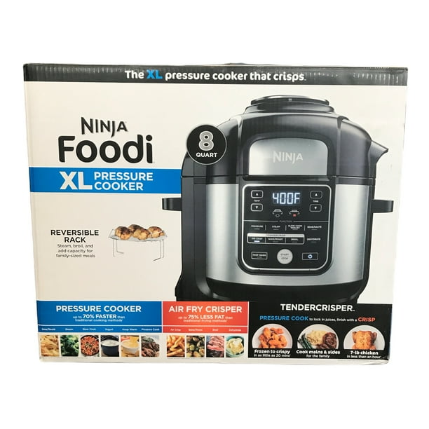 Ninja Foodi 10in1 8 Quart XL Pressure Cooker Air Fryer Stainless
