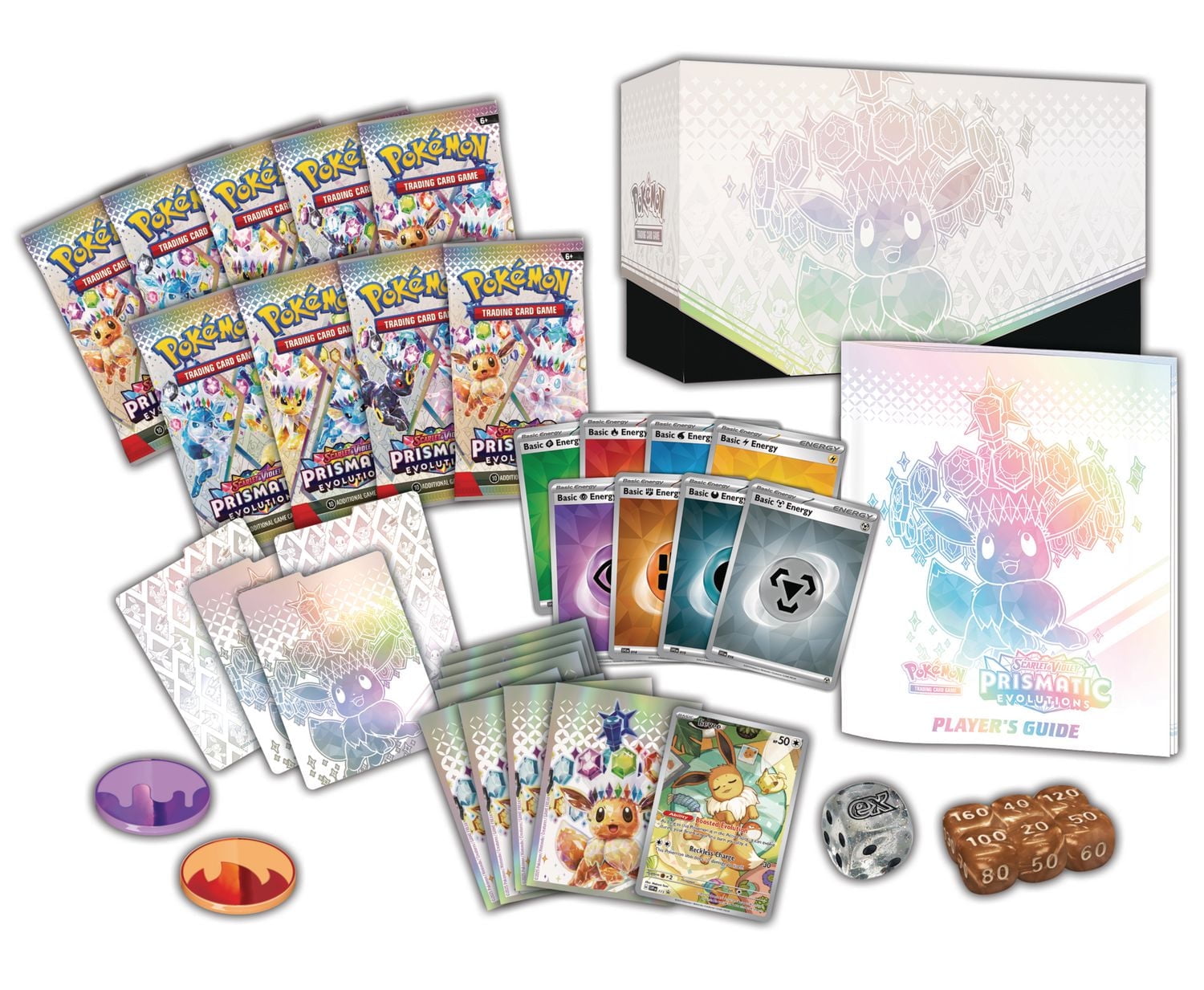 Scarlet & Violet—Prismatic Evolutions Elite Trainer Box