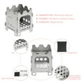thumbnail image 3 of Lixada Ultralight Foldable Titanium Camping Stove for Backpacking and Survival Adventures, 3 of 6