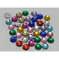 thumbnail image 6 of U8MO 250 Flatback Acrylic Rhinestone Round Button 8mm Sew on beads Color for choice-Clear, 6 of 6