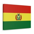 thumbnail image 3 of Bolivia Country Flag Canvas Vibrant Wall Art Unframed Home Decor, 3 of 13