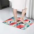 thumbnail image 4 of Pioneer Flower Floral Print Flannel Non Slip Door Rugs,Washable Door Mats Indoor,Decorative Door Mats,Dirt-Resistant and Absorbent Doormat for Entrance,Bedroom,Kitchen,Bathroom,31.5"x17", 4 of 4
