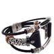 thumbnail image 1 of Fancy Bands (Small Mediume Large xl) con cierre de acero inoxidable y piezas de bronce para mujer, correa de cuero de repuesto ajustable para Apple Watch 38 mm (Series 1,2,3,4,5,6,SE), Classic Black Zhivalor CZDZ-HY150-1, 1 of 5