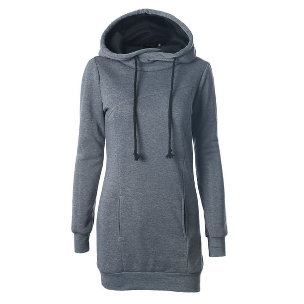 Sudadera con capucha y bolsillo de manga larga para mujer Fridja nalpqowj5946