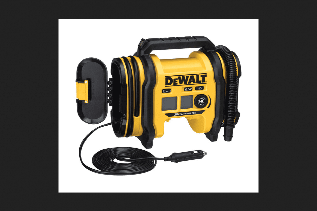 DeWalt Cordless Portable Air Pump 150 psi 20 volt OilFree Walmart
