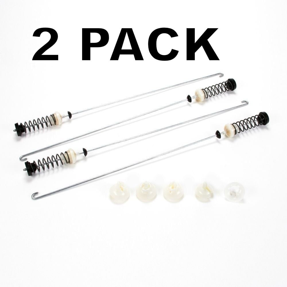2 Pk, Washing Machine Suspension Rods for Whirlpool, AP5971398