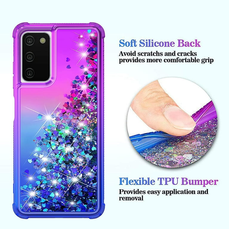 Galaxy A03S Case,Samsung 03S Case with HD Screen Protector