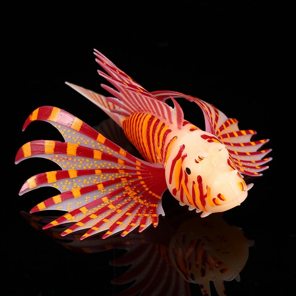 Fluorescence Fish Aquarium Ornaments,Fluorescence Fish Aquarium Ornaments D Artificial Silicone Fish Tank Decorations Aquarium Fish Tank Decorations Achieve More