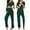 Dark Green, variant on Avidlove Women Maternity Nursing Pajama Set Breastfeeding Sleepwear Short Sleeve Top and Long Pants Postpartum Pjs