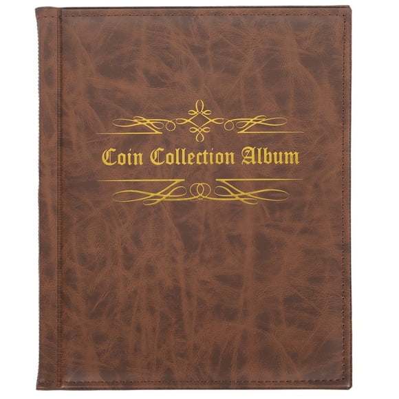 1PC PU 200 Grid Silver Coins Collection Album Silver Dollars Collection Album