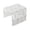White, variant on Refrigerator Top Cover With Side Storage Pockets, Dust‑Proof Fridge Protector, Multifunctional Decorative Appliance Cover For Kitchen Refrigerator Dishwasher(Blue-54x130cm)