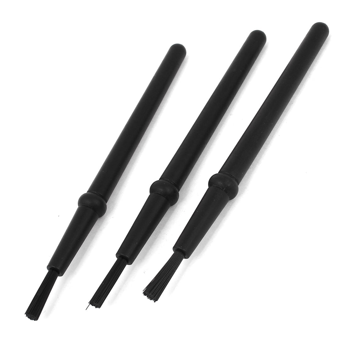 5xESD Brush Clean Tool Black Pen Shape PCB Anti Static Dust Cleaning Conductive 
