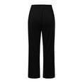 thumbnail image 5 of XINXIAOO Womens Trousers Women Pants Casual Black Baggy Pants Women Loose Pants Elastic Pants for Women Summer Pants, 5 of 5