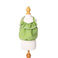 thumbnail image 1 of Ropa para perros Bufanda con estampado floral Chaleco para perros Ropa para mascotas Trajes para cachorros pequeños Yorkshire Perro Abrigo de verano rejilla verde (2XL) JM, 1 of 5