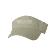 thumbnail image 1 of Adult Make Racism Wrong Again Embroidered Visor Dad Hat, 1 of 1