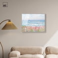 thumbnail image 3 of Waves of Peace Framed High-Gloss Acrylic Glass Wall Art Famous Artist Prints by Art Remedy, Silver Frame, 30 x 24, 3 of 7