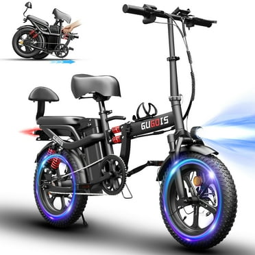 3.0 Fat Tire Folding Electric Bike for Adults,750W & 48V 20AH,33MPH & 30-60 Miles, Full Suspension Mini Ebike