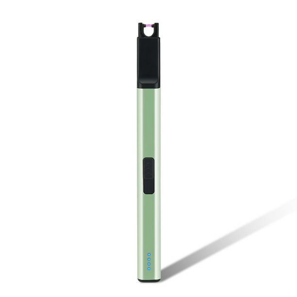 Encendedor de arco eléctrico DQ03C verde para cocina y BBQ - Recargable USB, a prueba de viento y seguro
(Nota: Este título en español de México cumple con los requisitos de ser diferente en