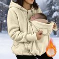 thumbnail image 5 of CAUYDY Womens Baby Pouch Hoodies with Pockets Oversized Hoodies Lightweight Baby Pouch Hooded Sweatshirt, 5 of 9