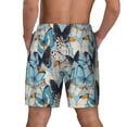 thumbnail image 2 of Lsque Mens Swim Trunks Butterflys Pattern - Bathing Suit Compression Liner - Beach Swim Shorts Swimwear - (S-3XL) - Stretch Quick Dry -X-Large, 2 of 9