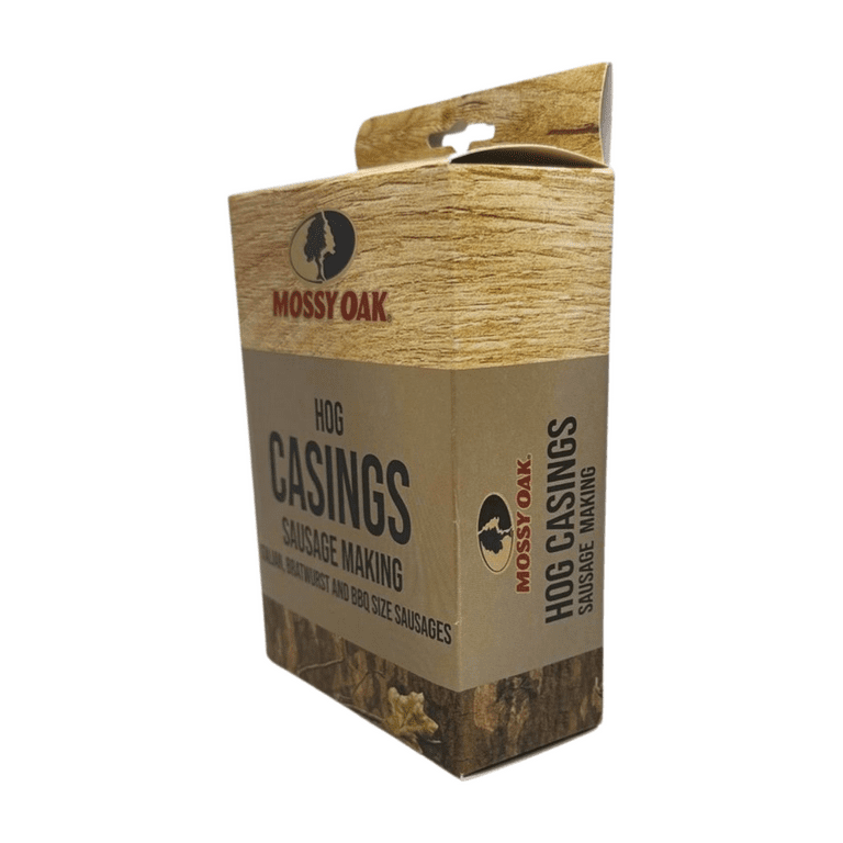 Mossy Oak Game Keepers Hog Casings for Sausage, 50ft Length, 4 oz, 1 Pack