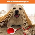 thumbnail image 5 of Tingzi Chewie Viral Rolling Ball, Chewie Ball for Dogs, Chewie Doggie Ball, Interactive Dog Smart Ball Toy, Interactive Cat Ball Toy, 360° Smart Automatic Rolling Pet Ball (Red), 5 of 5
