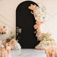 thumbnail image 5 of Arch Backdrop Cover Set of 3 (7.2/6/5 ft) Wedding Arch Cover Spandex Arched Stand Covers Stretchy Backdrop for Birthday Balloon Party Graduation Decoration Wedding, 5 of 8