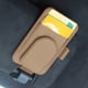 thumbnail image 2 of Pisexur Accesorios para coches, Electrónica para cochesClips para gafas de coche, tarjeteros, soportes para gafas de sol, clip de cuero para almacenamiento en el coche, visera para coche, tarjeteros, 2 of 3