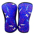 thumbnail image 2 of 1Pair Squat 7mm Knee Sleeves Pad Support Gym Sport Compression Neoprene Knee Protector CrossFit Weightlifting Multi-Color Option (002,L), 2 of 7