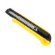 thumbnail image 5 of Rubber Handle Stainless Steel Art Utility Knife Paper Plastic Cardboard Cutting Tool (TU-520A), 5 of 5