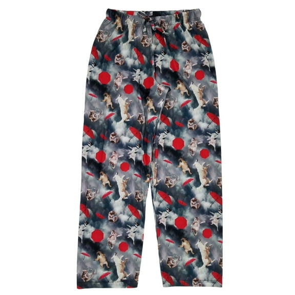 Mens Raining Cats & Dogs Lounge Pants Sleep Pants Pajama Bottoms XL